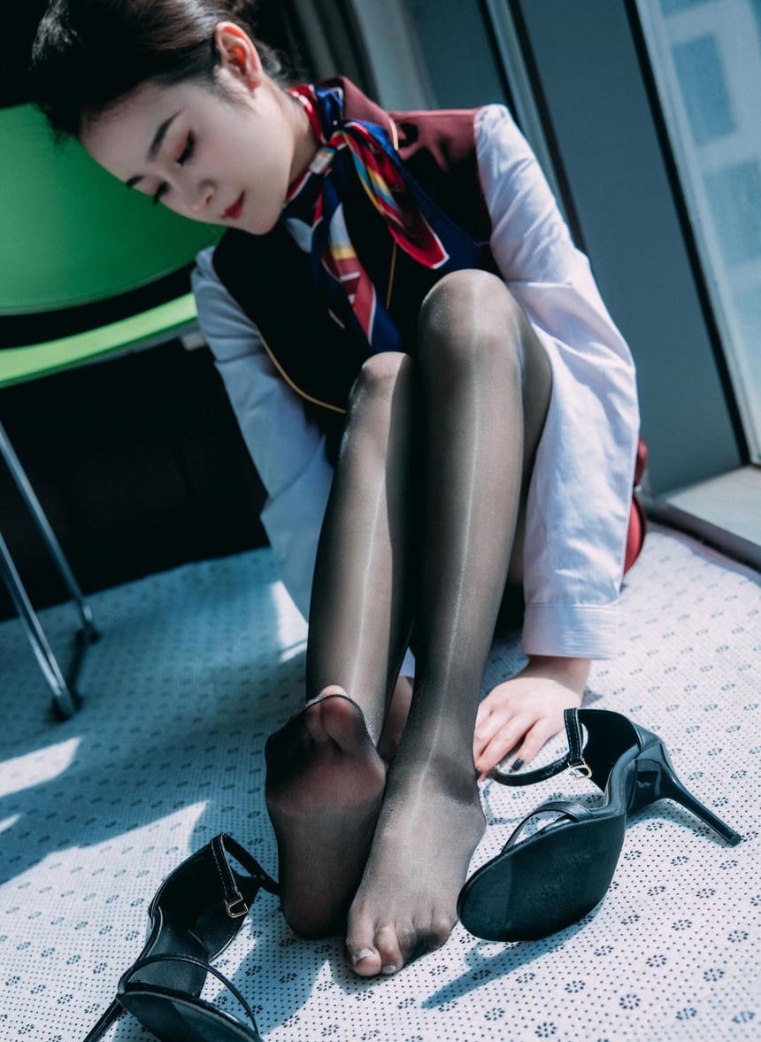 高铁乘务员，兼职足模